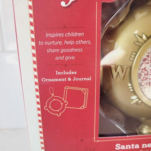 Christmas Ornament Santas Kindness Interactive QR Code Plus Journal Demdaco NEW - Picture 11 of 11